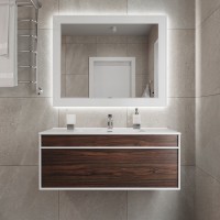 Мебель для ванной комнаты STWORKI Вестервик 100 орех каньон