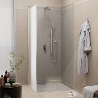 Встраиваемый смеситель для душа и ванны KERAMA MARAZZI Fioretto V2CR6911KM С ВНУТРЕННЕЙ ЧАСТЬЮ, хром
