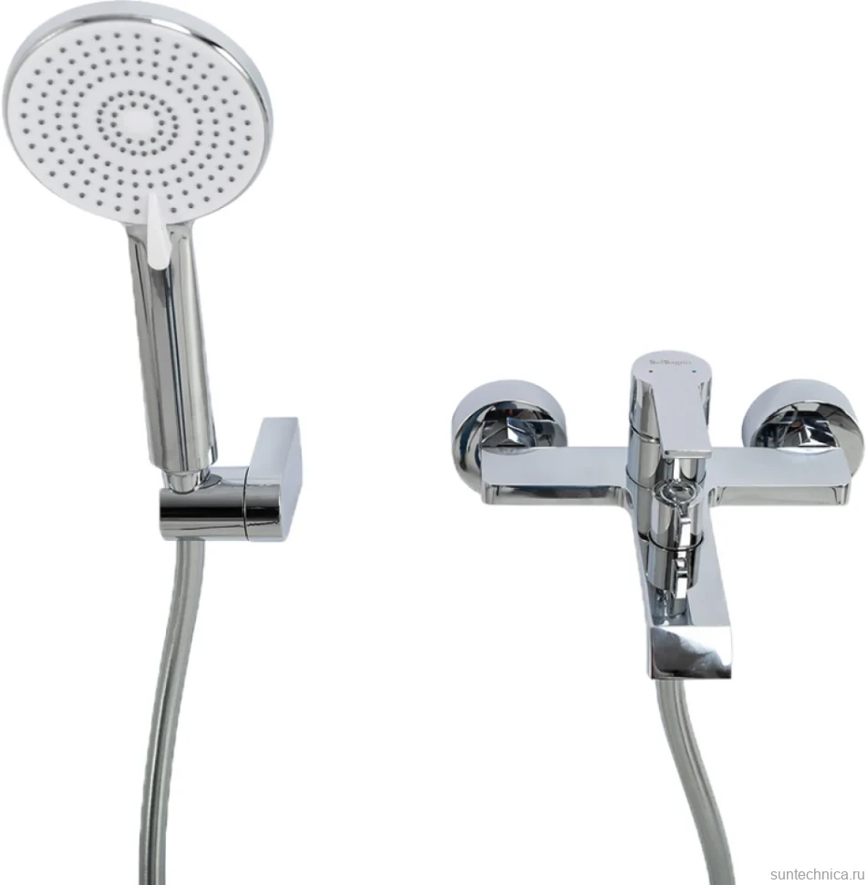 Смеситель для ванны с душем BelBagno Aurora VASM-CRM