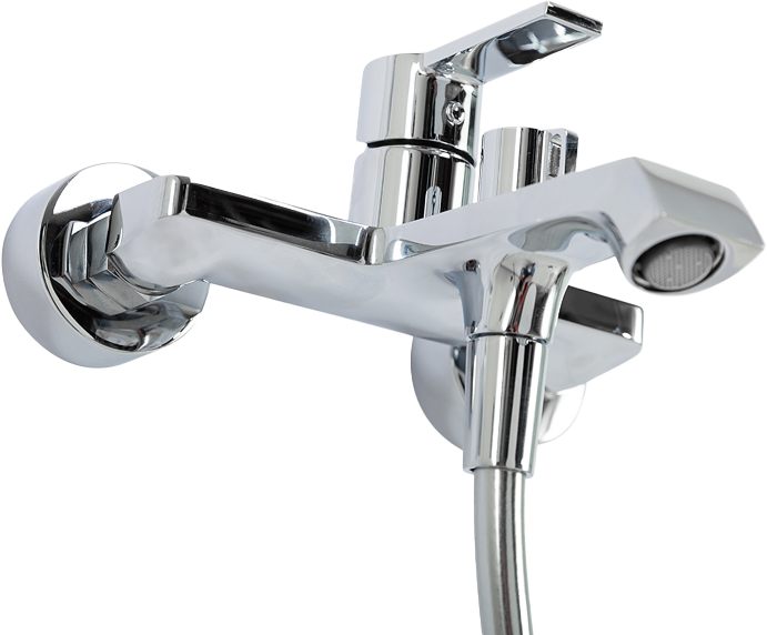 Смеситель для ванны с душем BelBagno Aurora VASM-CRM