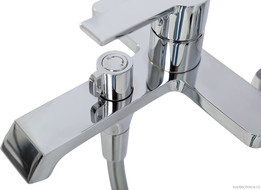 Смеситель для ванны с душем BelBagno Aurora VASM-CRM