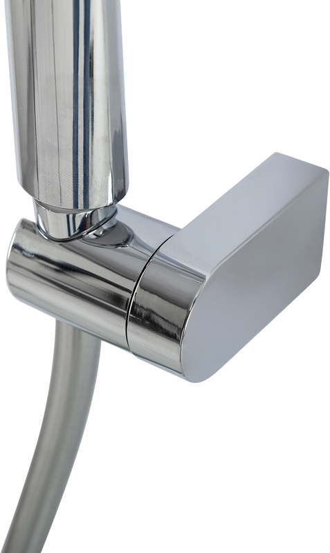 Смеситель для ванны с душем BelBagno Aurora VASM-CRM