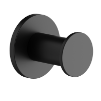 Крючок Sancos Base SC9025MB матовый черный, на шурупах Крючок Sancos Base SC9025MB матовый черный, на шурупах