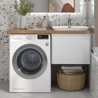 Тумба с раковиной Velvex Klaufs 56*60.1Y R под стиральную машину