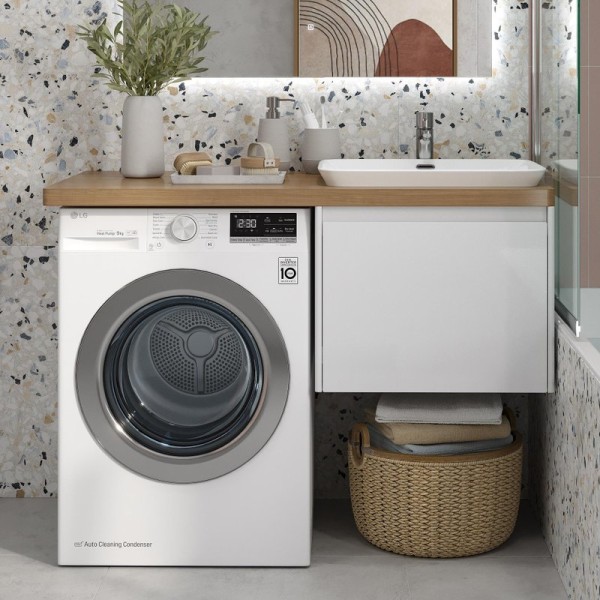 Тумба с раковиной Velvex Klaufs 56*60.1Y R под стиральную машину