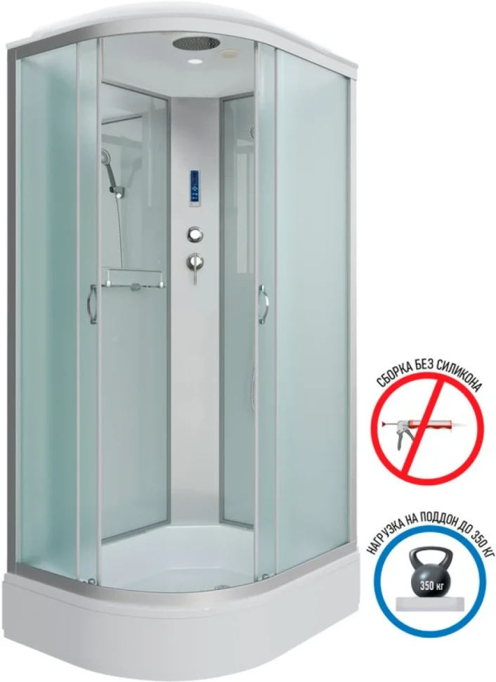 Душевая кабина Niagara Classic NG-33294-14RP 120х90 см, с пультом управления и FM-радио