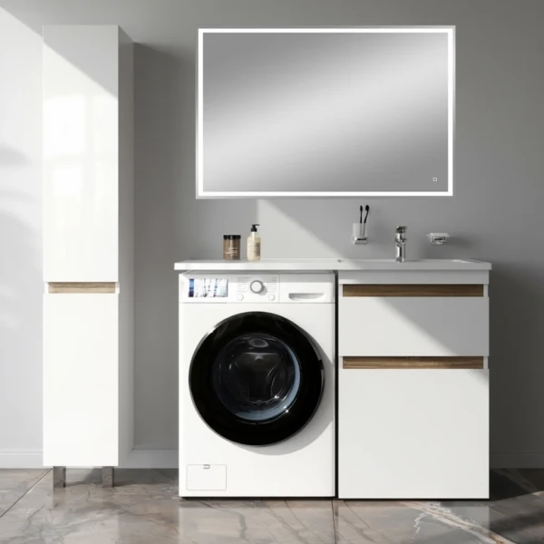 Мебель для ванной комнаты AM.PM X-Joy 60 R под узкую стиральную машину, зеркало DIWO Дмитров