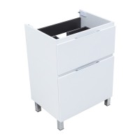 Тумба под раковину Aquanet Алвита New 60 напольная, белый матовый Тумба под раковину Aquanet Алвита New 60 напольная, белый матовый