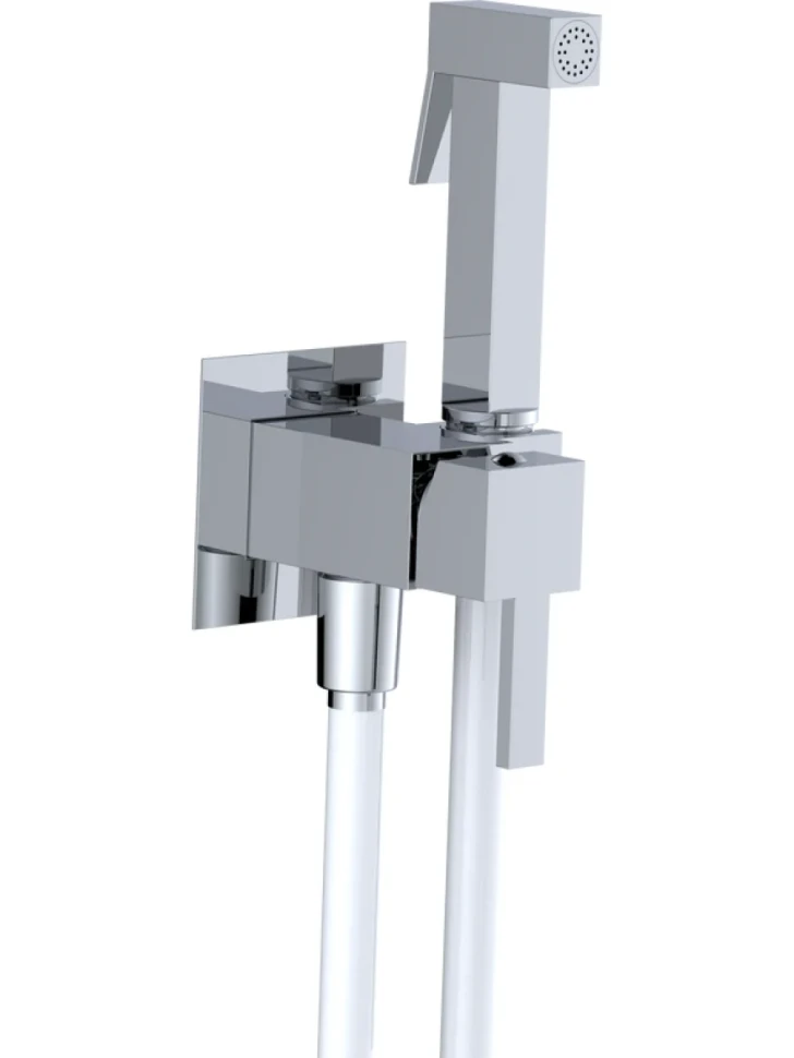 Гигиенический душ RGW Shower Panels SP-212 со смесителем, С ВНУТРЕННЕЙ ЧАСТЬЮ, хром