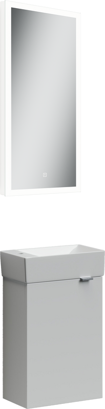 Мебель для ванной комнаты Sancos Mini 35 L подвесная, белый глянец