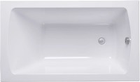 Акриловая ванна Alex Baitler Onega 110x60 см, встраиваемая, белая, с каркасом