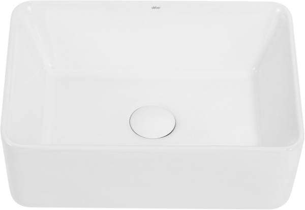 Накладная раковина Abber Rechteck AC2212 белая
