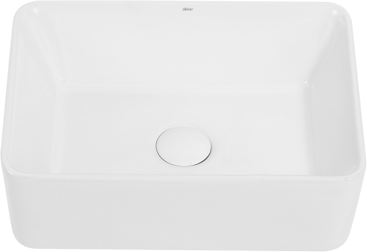 Накладная раковина Abber Rechteck AC2212 белая