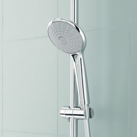 Душевой комплект Смеситель для душа Grohe BauLoop 23340000 + Гарнитур Euphoria 27266001