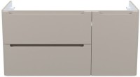 Тумба с раковиной IDDIS Edifice 100 подвесная, капучино, раковина 0101000i28