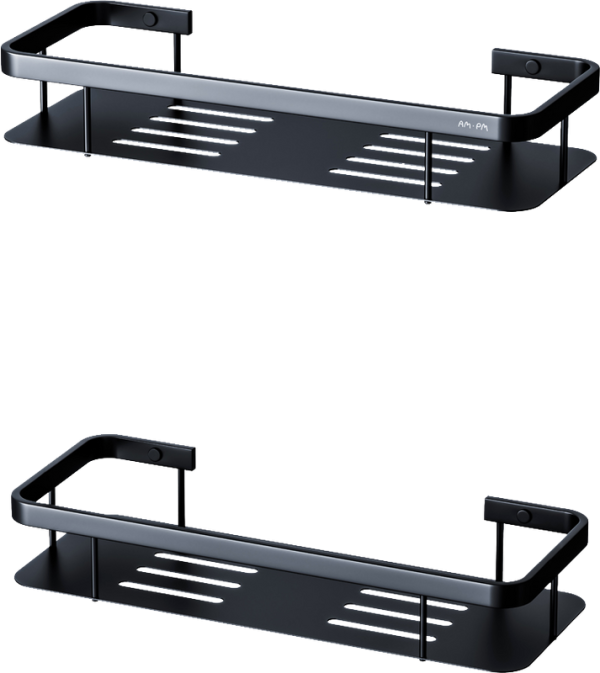 Полка AM.PM Sense L A7453222 черная, 2 шт.