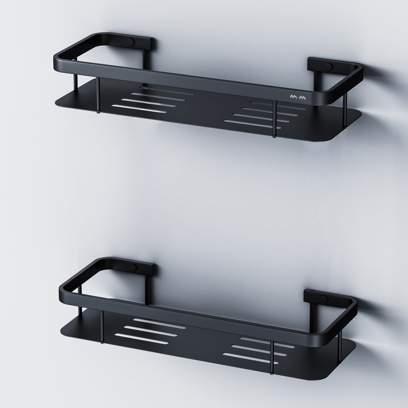 Полка AM.PM Sense L A7453222 черная, 2 шт.