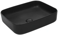 Раковина Azario 500x390x140 накладная, черная матовая (AZ-2195-MB) Раковина Azario 500x390x140 накладная, черная матовая (AZ-2195-MB)