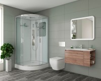 Душевая кабина Niagara Premium NG-6002-01G 100х100х210, с низким поддоном