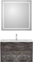 Мебель для ванной комнаты BelBagno Kraft 39 80 pino pasadena, раковина BB-8099-3-80