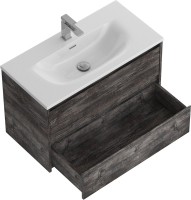 Мебель для ванной комнаты BelBagno Kraft 39 80 pino pasadena, раковина BB-8099-3-80