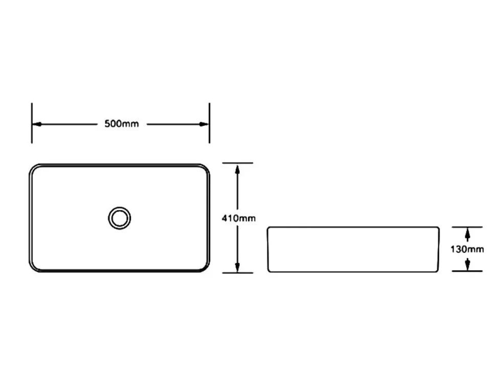 Накладная раковина SantiLine SL-1051BL голубая матовая