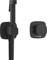 Гигиенический душ Wasserkraft Nuthe A9151.327.241.212 со смесителем, С ВНУТРЕННЕЙ ЧАСТЬЮ, черный