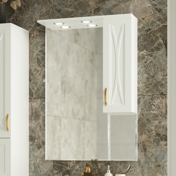 Зеркало Misty Амбра R 70