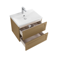 Тумба под раковину без столешницы Art&Max Platino 60 подвесная, капучино