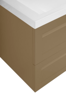 Тумба под раковину без столешницы Art&Max Platino 60 подвесная, капучино