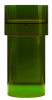 Раковина напольная Abber Kristall AT2701Emerald-H 45 зеленая, круглая