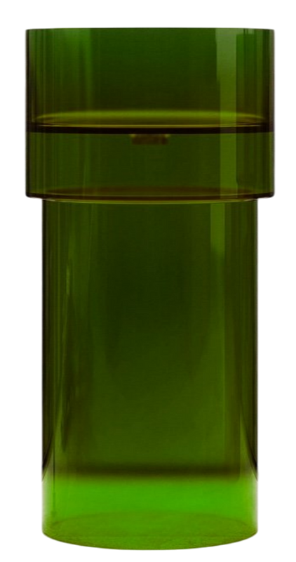 Раковина напольная Abber Kristall AT2701Emerald-H 45 зеленая, круглая