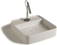 Накладная раковина Galassia SmartB 7412 45 глянцевая белая, квадратная, фаянс