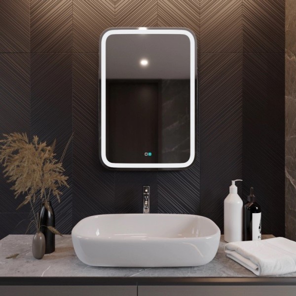 Зеркало Mixline Мальта -2 55 с подсветкой, с подогревом