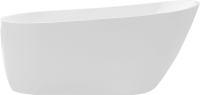 Акриловая ванна BelBagno BB62-1700-W0 170x70 см, отдельностоящая, белая, овальная, на ножках, с донным клапаном
