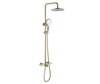 Душевая стойка Bronze de Luxe Icon 80112CG матовое золото Душевая стойка Bronze de Luxe Icon 80112CG матовое золото