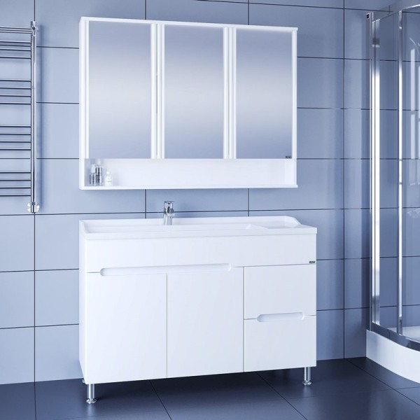 Мебель для ванной комнаты СаНта Лондон 120 напольная