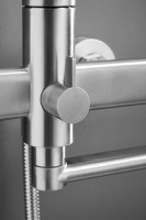 Смеситель с длинным изливом для ванны BELZ B813 B22813-1 сатин Смеситель с длинным изливом для ванны BELZ B813 B22813-1 сатин