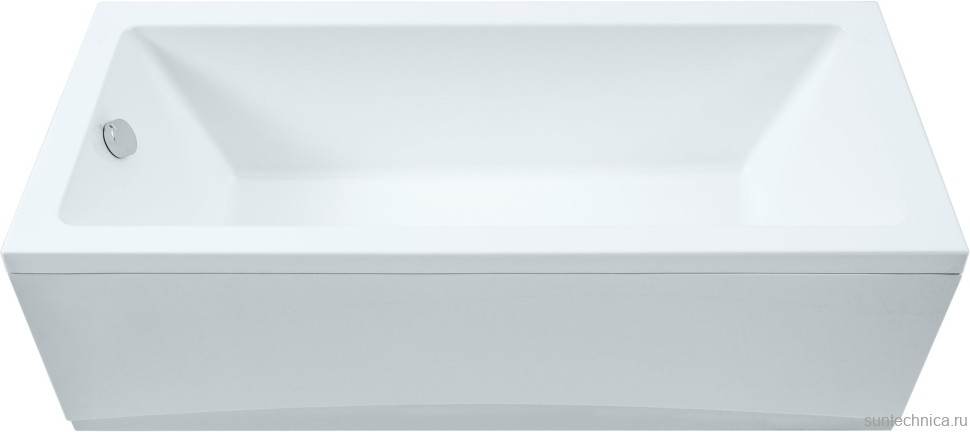 Акриловая ванна Aquanet Grace 292067 180x80 см, пристенная, белая, с каркасом