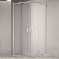 Душевой уголок RGW Passage PA-030 80x80 см, профиль хром, стекло матовое