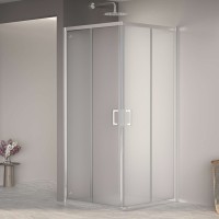 Душевой уголок RGW Passage PA-030 80x80 см, профиль хром, стекло матовое