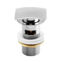 Донный клапан для раковины Allen Brau Infinity Square 5.21026-00 с переливом, хром Донный клапан для раковины Allen Brau Infinity Square 5.21026-00 с переливом, хром