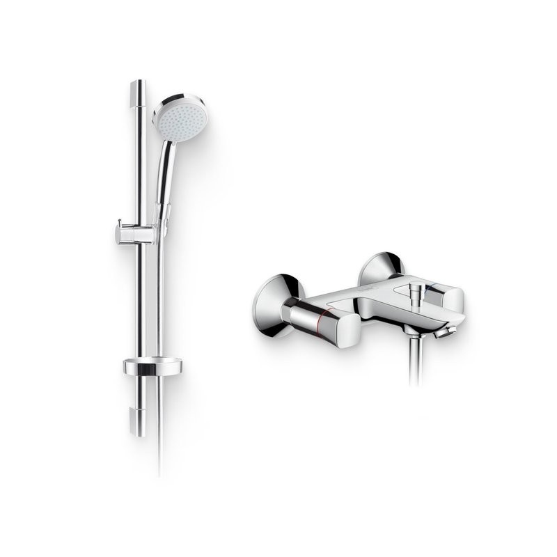 Душевой комплект Смеситель Hansgrohe Logis 71243000 + Гарнитур Croma 100 Vario 27772000 Unica'C