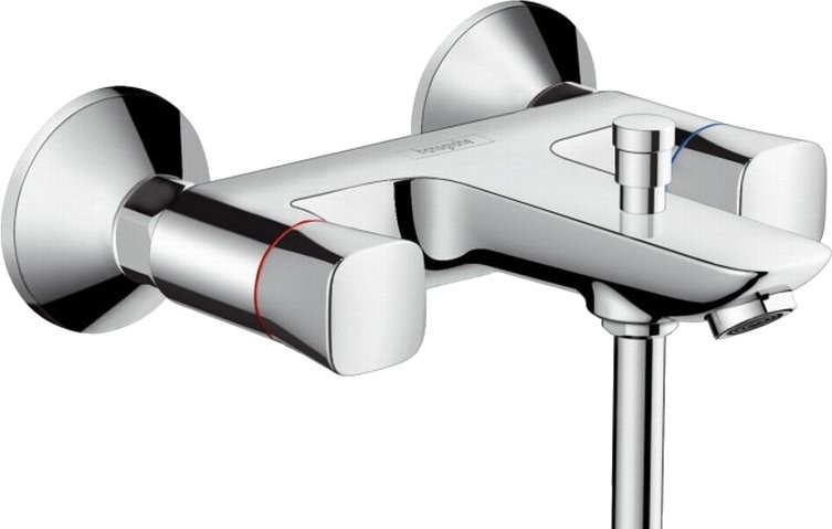 Душевой комплект Смеситель Hansgrohe Logis 71243000 + Гарнитур Croma 100 Vario 27772000 Unica'C