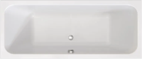 Акриловая ванна Radomir Патрисия 1-01-0-0-1-330 175x75 см, пристенная, белая, с каркасом