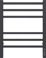 Полотенцесушитель электрический Terminus Ватикан П6 450x600, матовый чёрный