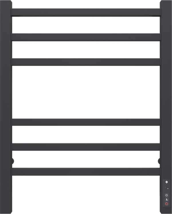 Полотенцесушитель электрический Terminus Ватикан П6 450x600, матовый чёрный