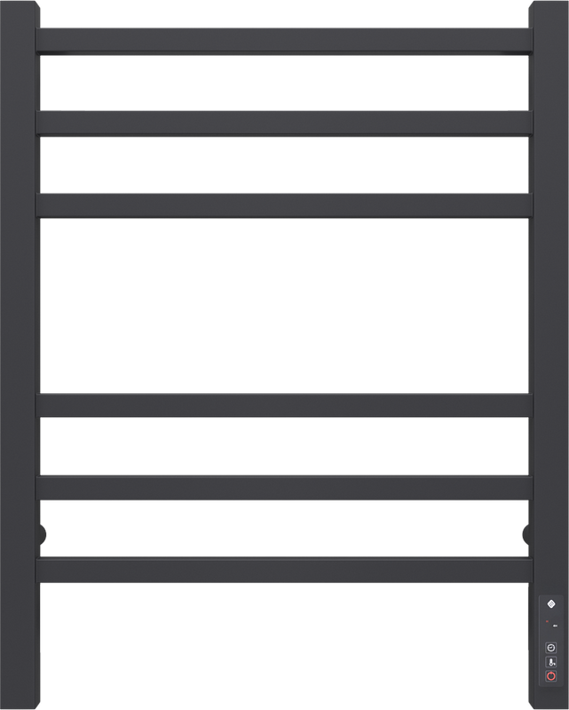 Полотенцесушитель электрический Terminus Ватикан П6 450x600, матовый чёрный