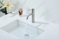 Смеситель для раковины Frap H807 F10807 сатин Смеситель для раковины Frap H807 F10807 сатин