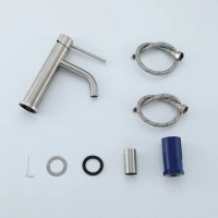 Смеситель для раковины Frap H807 F10807 сатин Смеситель для раковины Frap H807 F10807 сатин